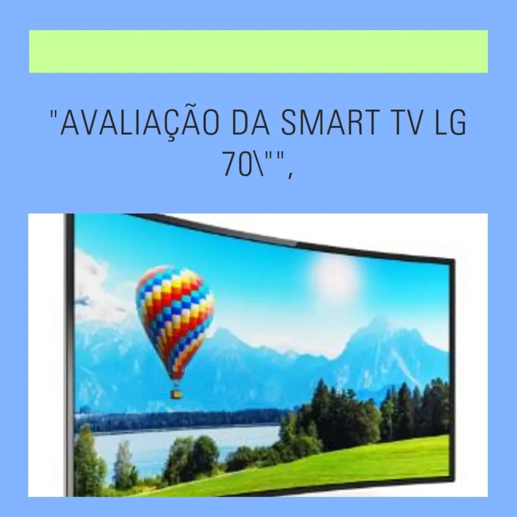 Smart TV 70" 4K LG UHD ThinQ AI com HDR, Alexa e Google Assistente