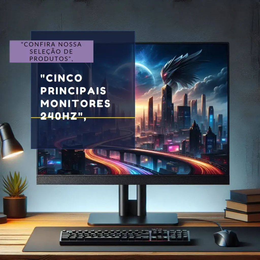 Cinco Principais Modelos de monitor 240hz 27 polegadas