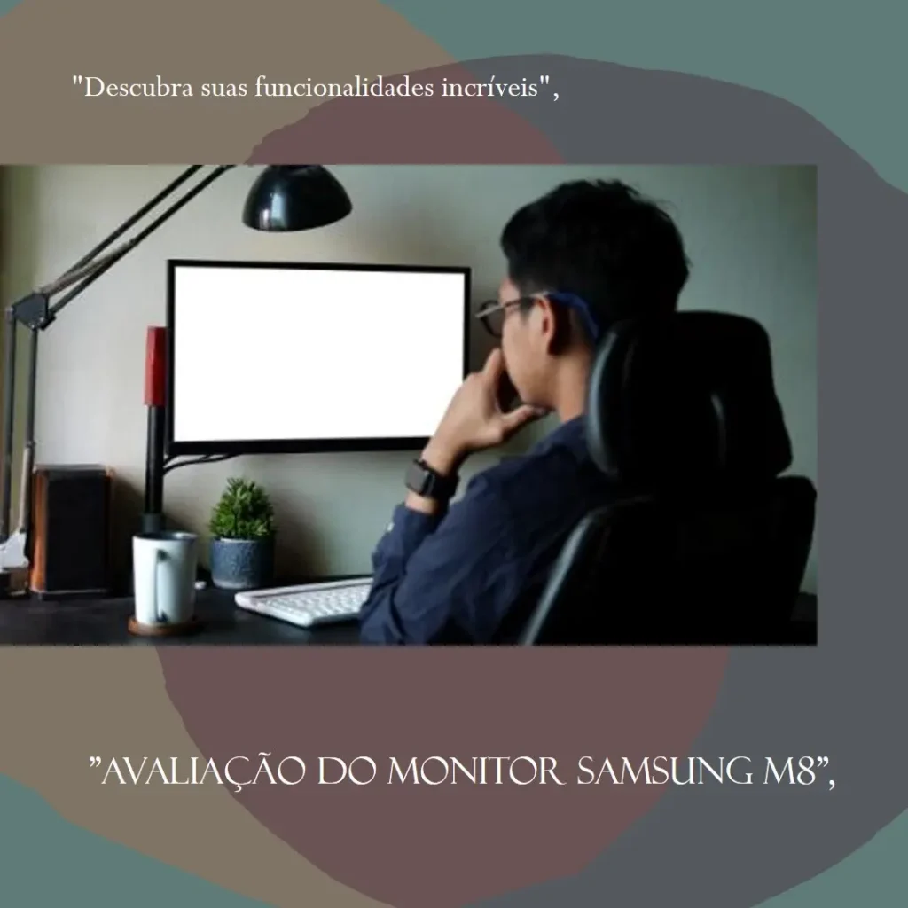 Monitor Smart Samsung 32" UHD com Alexa e Plataforma Tizen