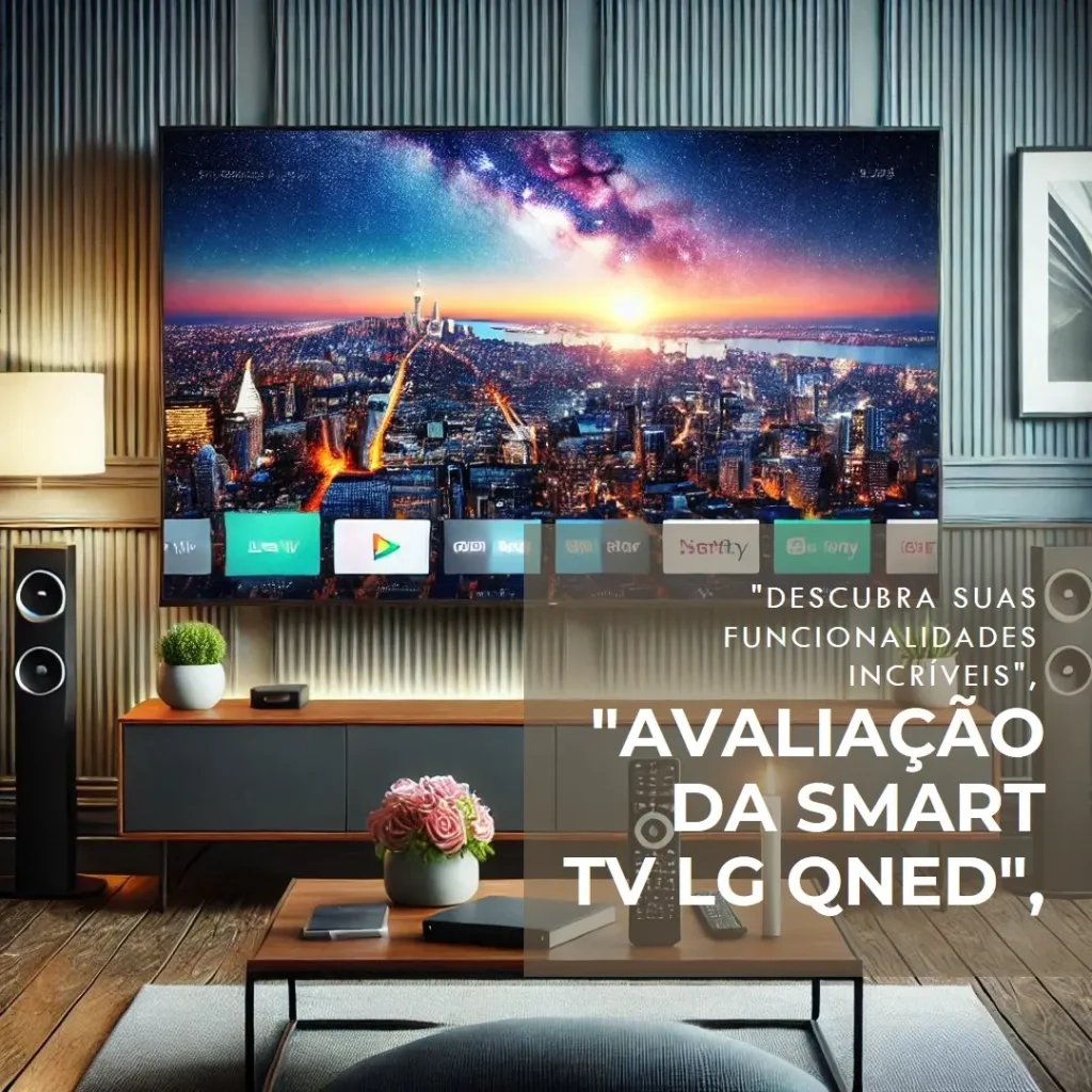 Smart TV 4K 65" LG QNED 65QNED80T: Tecnologia e Qualidade de Imagem