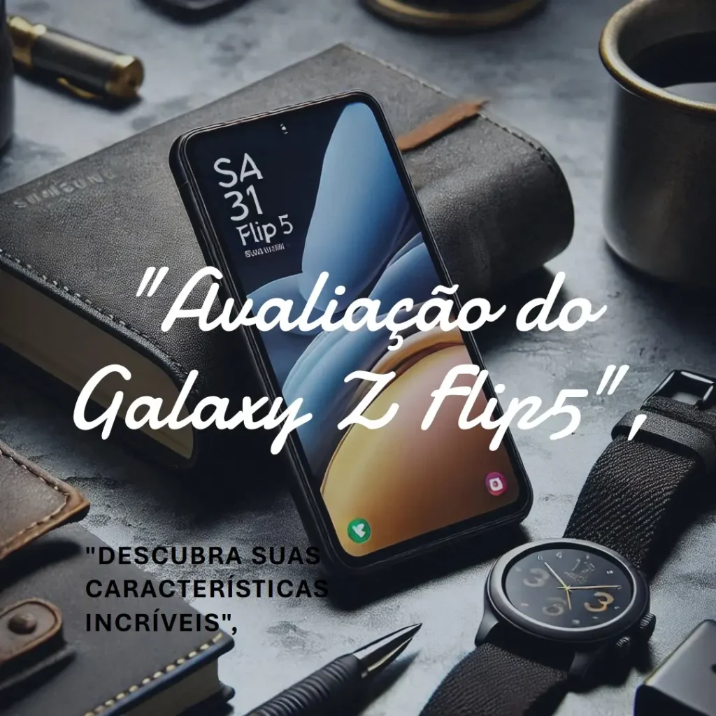 SAMSUNG Galaxy Z Flip5 512GB: Tela Dobrável e Alta Performance