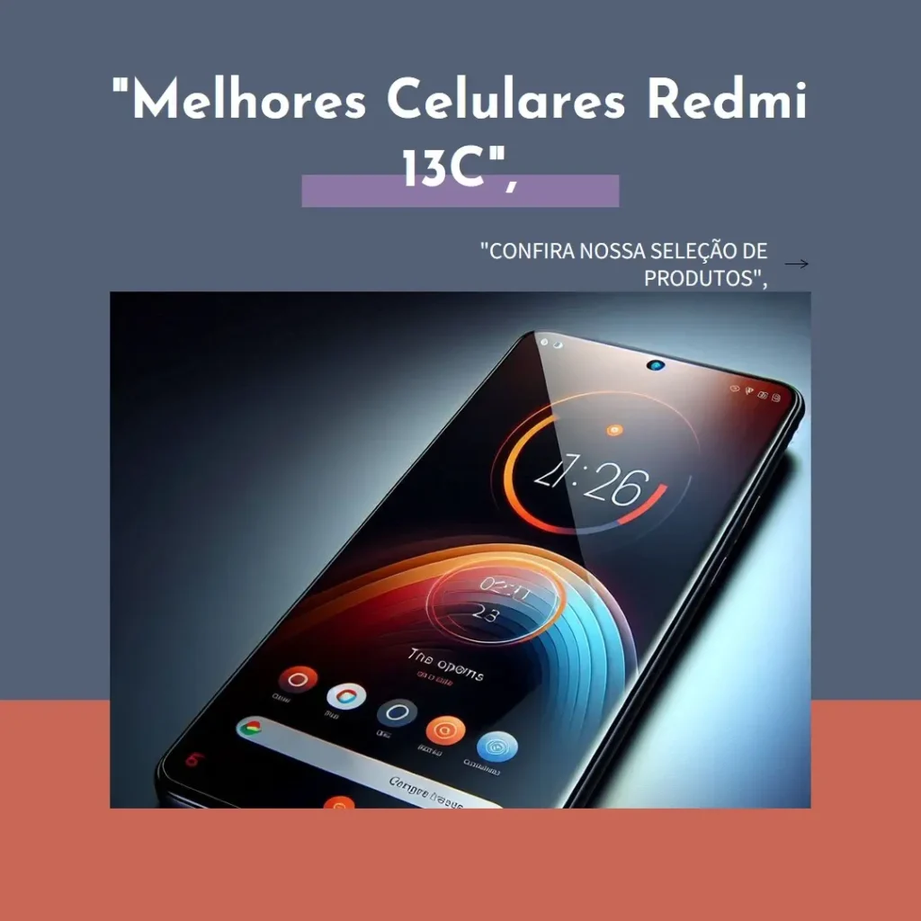 Melhores 5  celular redmi 13 c