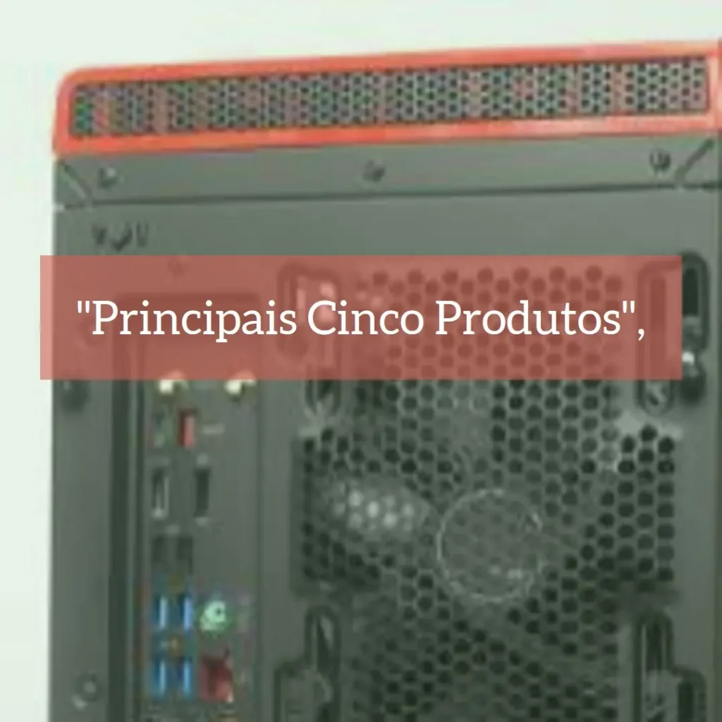 Principais Cinco PC Ryzen 5 5600g
