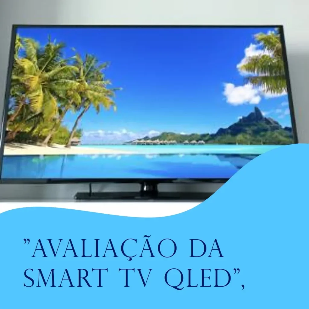Smart TV 50" QLED 4K com Soundbar: Imersão Completa em Som e Imagem