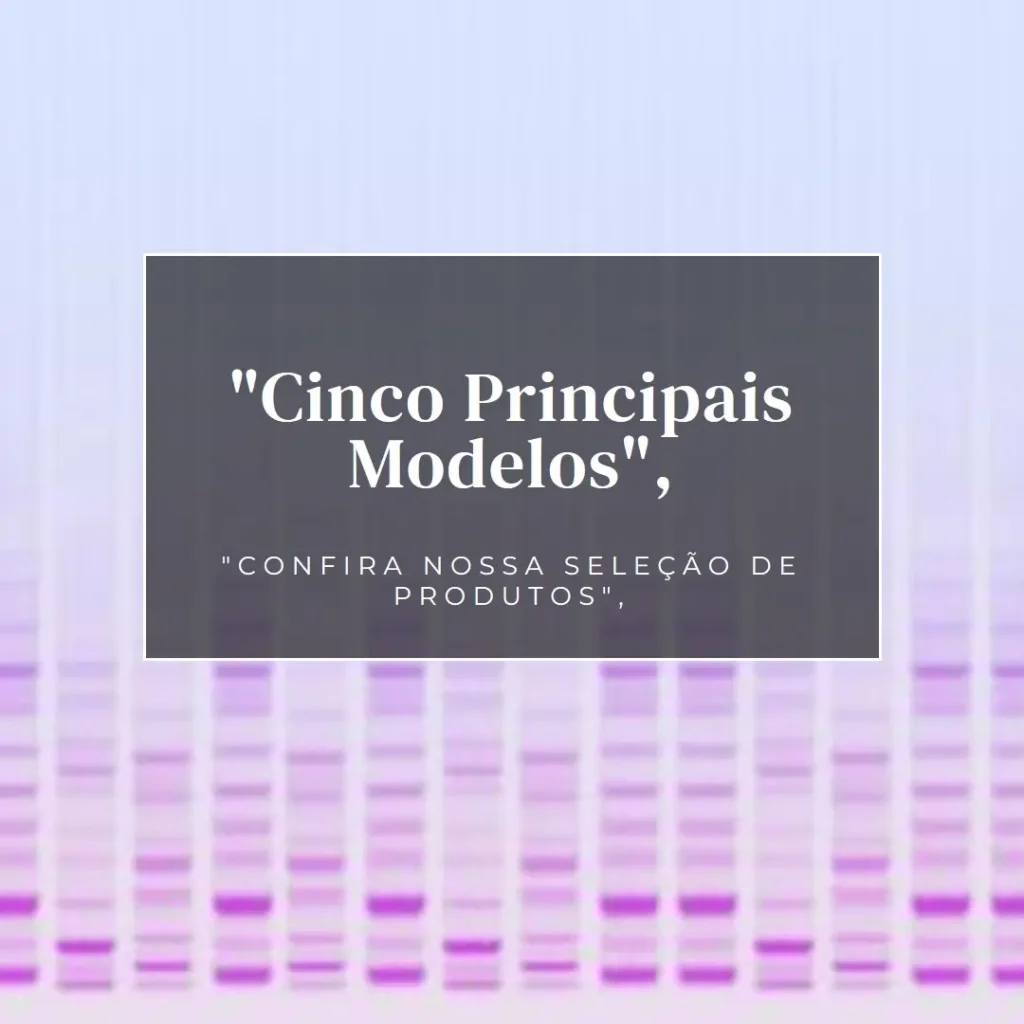 Cinco Principais Modelos de Poco C61