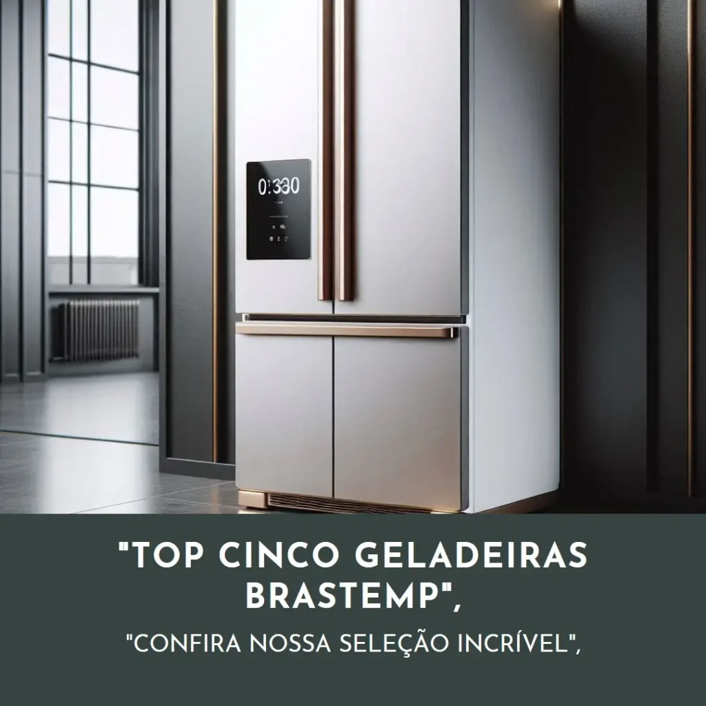 Top Cinco Brastemp Geladeira inverse inox