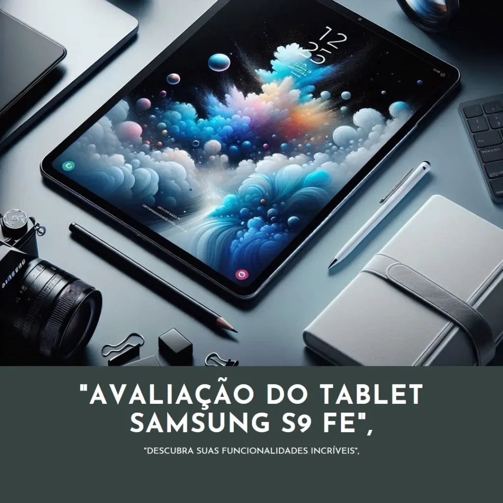 Tablet Samsung S9 FE 5G 128GB 10.9" com SPen: Vale a Pena?
