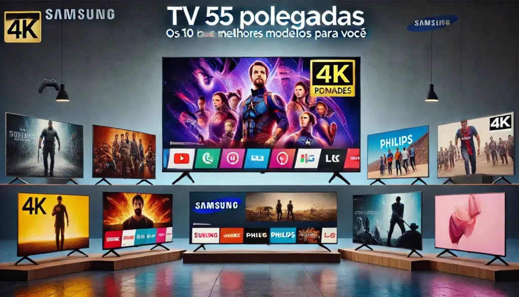 TV 55 Polegadas Os 10 Melhores Modelos para Você