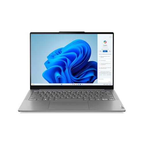 Notebook Lenovo Yoga Slim 7 14IMH9 14" Intel Core Ultra 7 155H 16GB 512GB SSD Windows 11-83GM0005BR Luna Grey