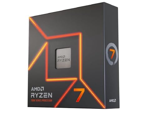 Processador AMD Ryzen 7 7700X Box (AM5/8 Cores/16 Threads/5.4GHz/40MB Cache/Radeon Graphics) Com Vídeo/Sem Cooler