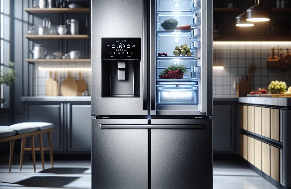 Geladeira Electrolux Frost Free 400L com Turbo Freezer e Painel de Controle