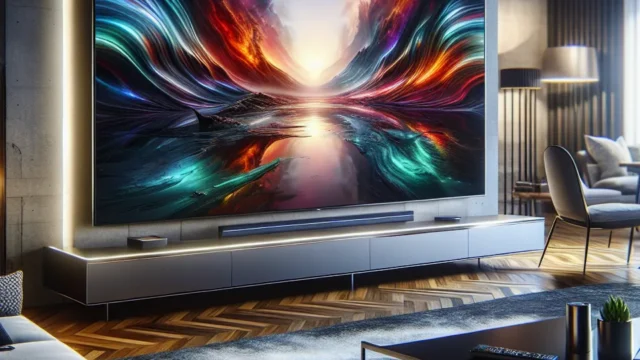 Samsung Smart TV 55" UHD 4K 55DU7700 - Crystal 4K, Gaming Hub