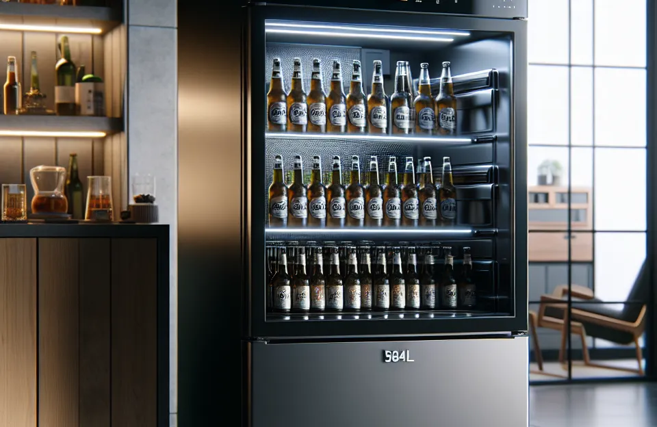 Cervejeira Metalfrio 584L All Black Optima Glass VN50AF