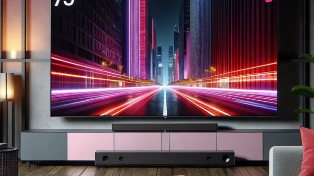 Samsung Combo Smart TV 75" Crystal UHD 4K 75DU8000 com Soundbar HW-B550/ZD