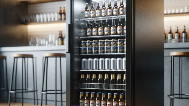 Cervejeira Metalfrio All Black 287 Litros Vn28rh 220v: Expositor Vertical Ideal para Comércios