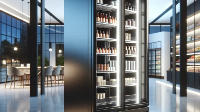 Refrigerador Expositor Vertical Metalfrio All Black 296 Litros VB28R 110V