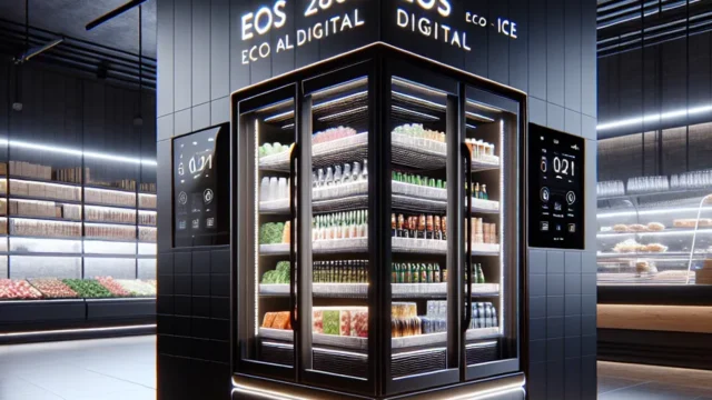Refrigerador Expositor EOS 286L Eco Gelo Digital All Black
