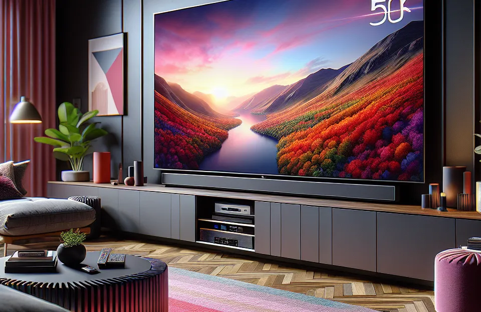 Smart TV 4K 50" LG NanoCell 50NANO80T: Tecnologia e Imersão