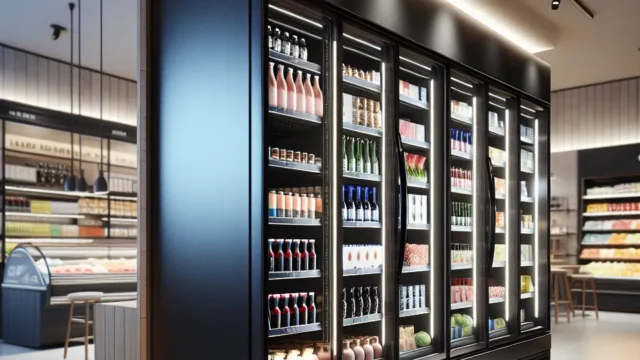 Refrigerador Expositor Vertical Metalfrio All Black Optima 577 Litros VB52AH 220V – Capacidade e Eficiência