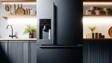 Geladeira Electrolux Frost Free Inverter 322L Efficient AutoSense Inverse Preta (IB42G) 220V