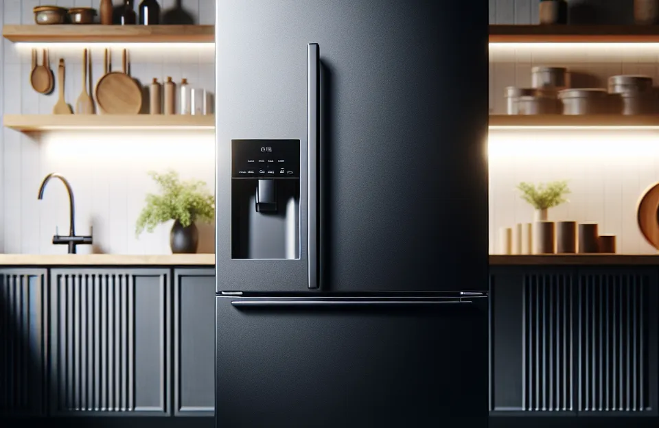 Geladeira Electrolux Frost Free Inverter 322L Efficient AutoSense Inverse Preta (IB42G) 220V