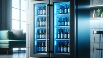 Cervejeira Venax Blue Light 200 Litros Preto Fosco 110V: Design e Eficiência para Sua Casa