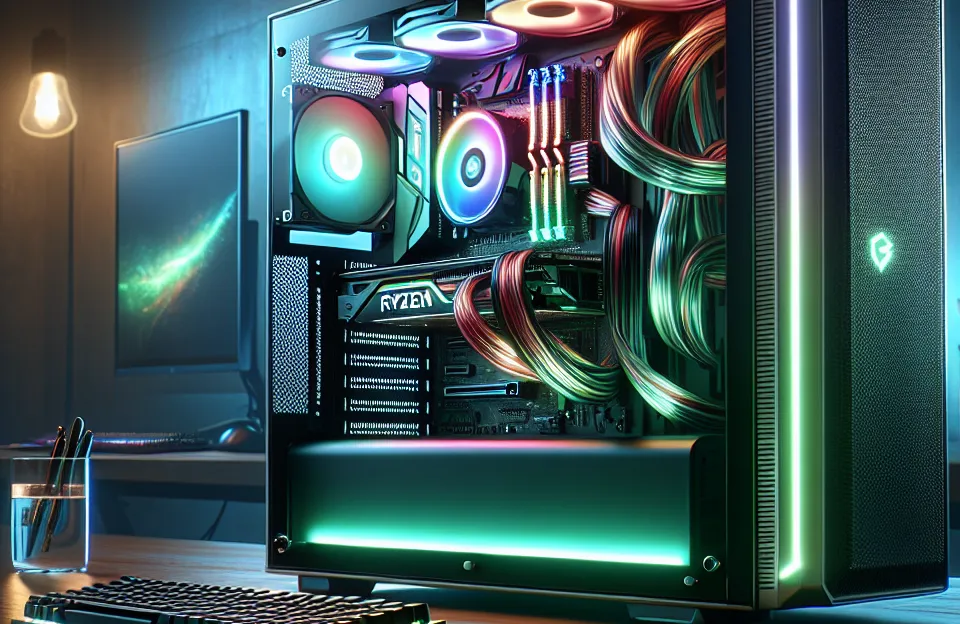 Monte seu PC: Ryzen 7 9700X, RX 7900 XT, 32GB, 2TB SSD