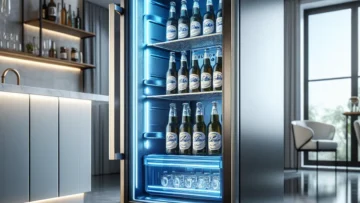 Cervejeira Venax 82L Blue Light: Design e Eficiência