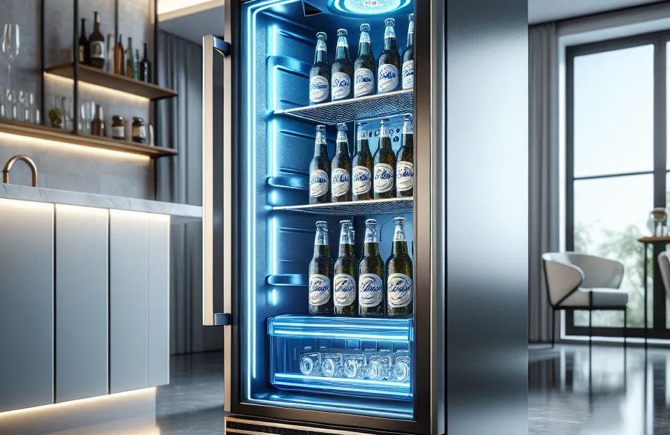 Cervejeira Venax 82L Blue Light: Design e Eficiência