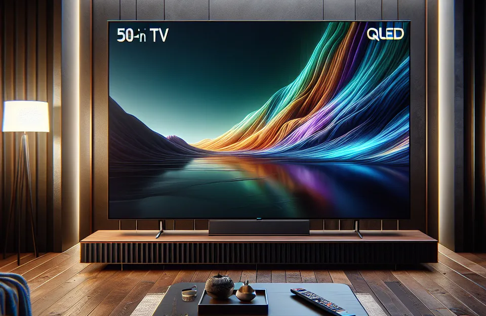 TCL QLED TV 50” C645 4K UHD Google TV Dolby Vision Gaming