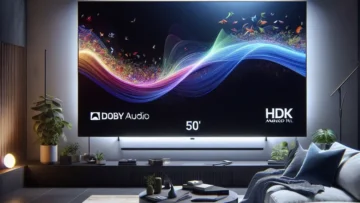 Smart TV Aiwa 50” Android, 4K, Borda Ultrafina, HDR10, Dolby Áudio - AWS-TV-50-BL-02-A: Uma Experiência Visual e Sonora Incrível