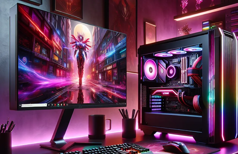 PC Gamer AMD Ryzen 5 5600GT - 16GB DDR4 - SSD 240GB - Radeon Vega 7 - Monitor 19'' - Kit Gamer RGB: Um Setup Completo para Jogadores