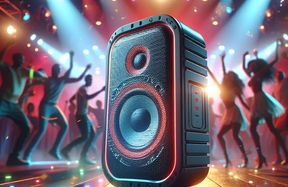 Caixa de Som Bluetooth JBL Partybox Stage 320: Potência e Tecnologia para Suas Festas