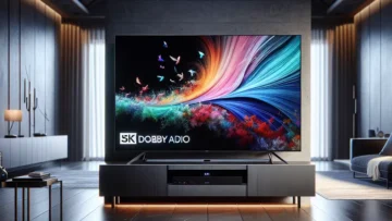 Smart TV 55" 4K Dolby Audio Toshiba Vidaa – TB023M: Alta Performance e Design Elegante