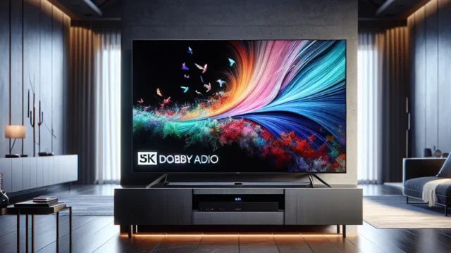 Smart TV 55" 4K Dolby Audio Toshiba Vidaa – TB023M: Alta Performance e Design Elegante