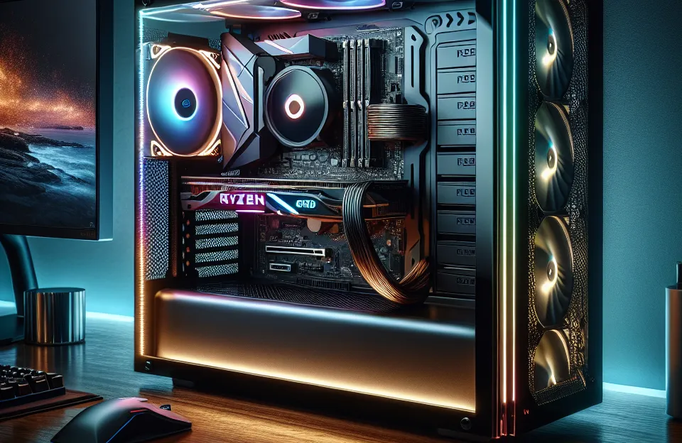 Monte seu PC: Ryzen 7 9800X3D, Radeon RX 7900 XT, 32GB DDR5, 2TB SSD