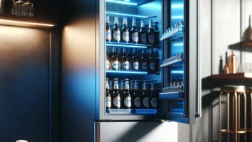 Cervejeira Venax Blue Light 100L Porta Invertida