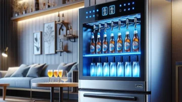 Cervejeira Venax Blue Light 100L Porta Invertida: Design Moderno e Eficiência