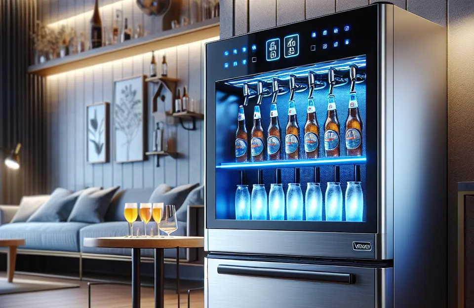 Cervejeira Venax Blue Light 100L Porta Invertida: Design Moderno e Eficiência