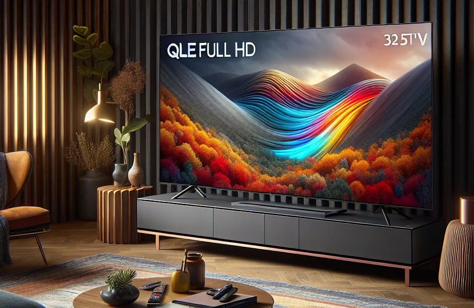 Samsung Smart TV QLED 32" Full HD QN32LS03C: Tela Matte, Gaming Hub e Modo Arte
