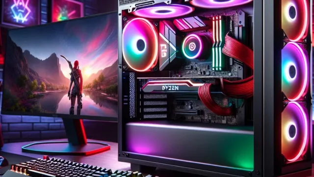 PC Gamer AMD Ryzen 5 5600G, Radeon™ Graphics Vega 7, 16GB RAM, NVMe 500GB, Gabinete RGB 2 Fans