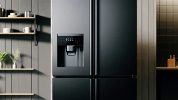 Geladeira Eos 192 Litros Duplex Inverse Preto Erv260idp 110v