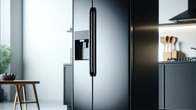 Geladeira Panasonic Frost Free 480L A+++ Black Glass