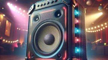 Caixa de Som Portátil Partybox 710: Potência, Luzes e Conectividade