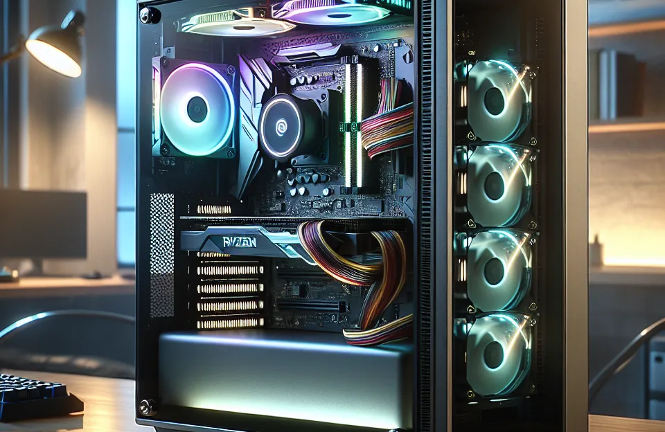 Monte seu PC: Ryzen 5 3400G, 16GB, SSD 240GB