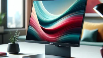 Monitor Acer Portátil Ultrafino PD193Q: Tela Dual LED IPS de 18.5” e Conectividade USB Tipo-C