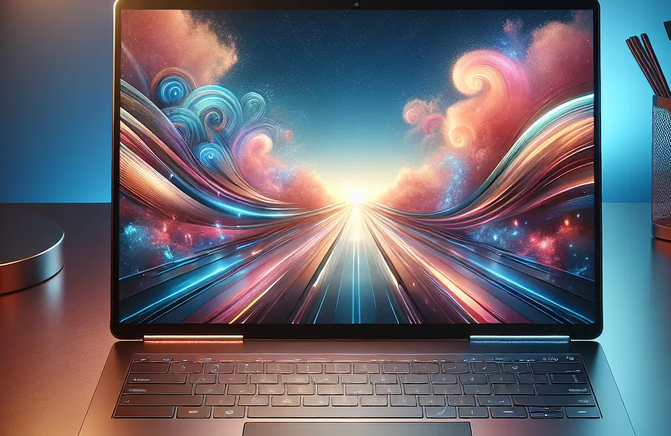 Ruchonin Laptop 2 em 1 de 13,5 polegadas 2,5K com Tela Dupla Touch