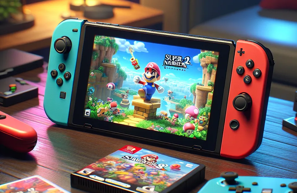 Nintendo Switch OLED + Super Mario Bros. Wonder + 12 Meses Online