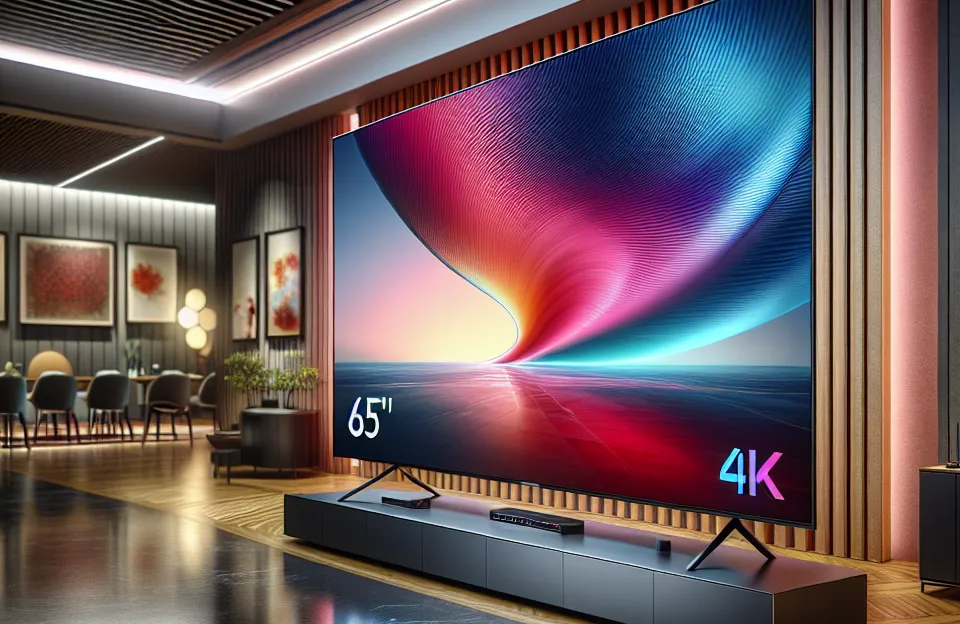 TV Samsung Business Smart 4K 65" – Tela Grande e Alta Tecnologia