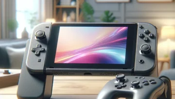 Bundle Console Nintendo Switch OLED Cinza + Smash Bros